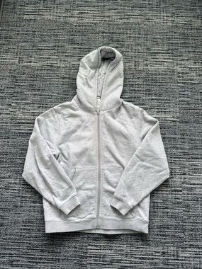 ALO Gray Zip-Up Hoodie